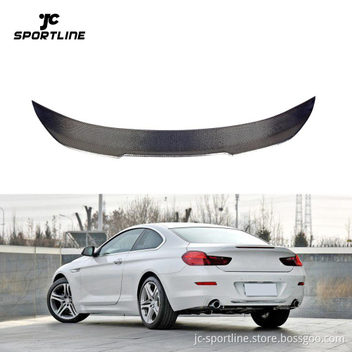 Carbon Fiber Rear Spoiler Compatible with BMW 6 Series F06 F13 640i 650i M6 2012-2018